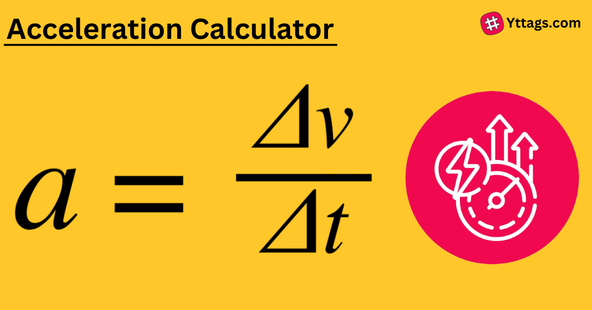 Acceleration Calculator