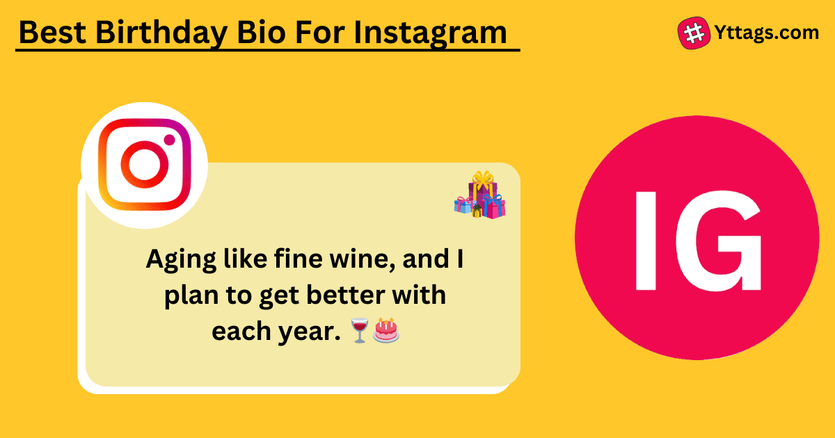 Birthday Bio For Instagram