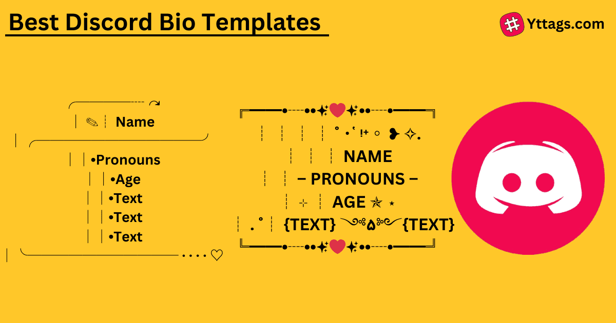 Discord Bio Templates