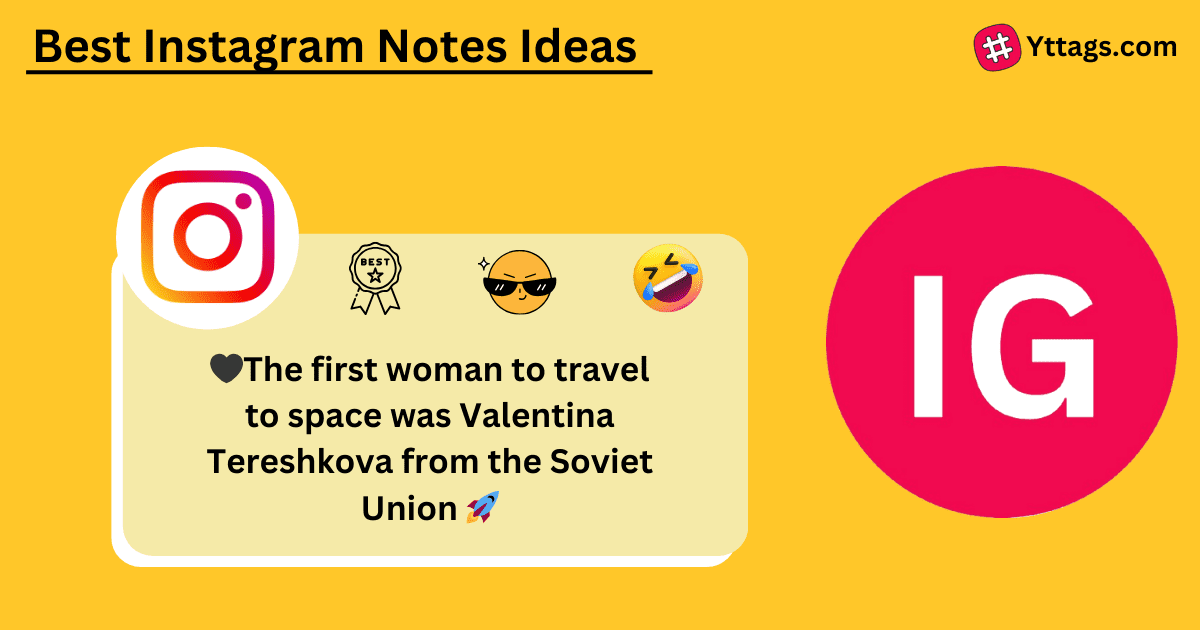 Instagram Notes Ideas