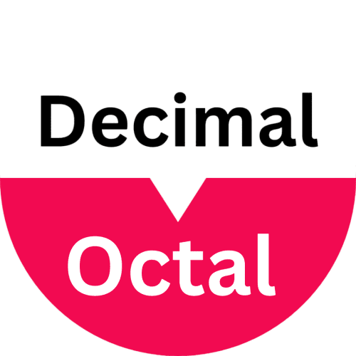 Decimal to Octal Converter