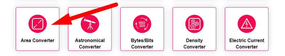 Area Converter Step 1