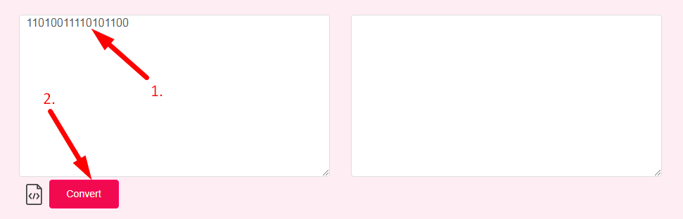 Binary to Octal Converter Step 2