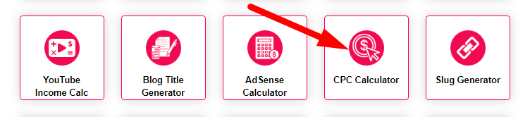 CPC Calculator Step 1