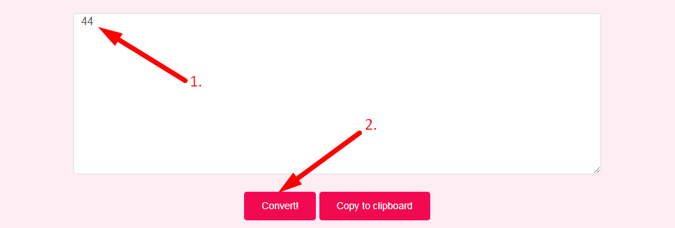 Decimal to Binary Converter Step 2