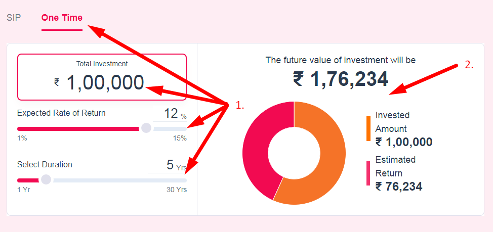 ELSS Calculator Step 2