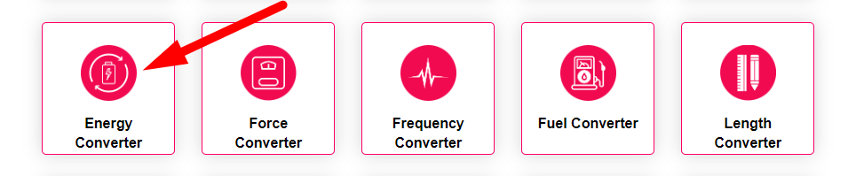 Energy Converter Step 1