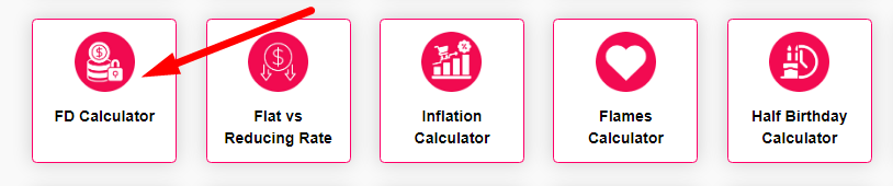 FD Calculator Step 1