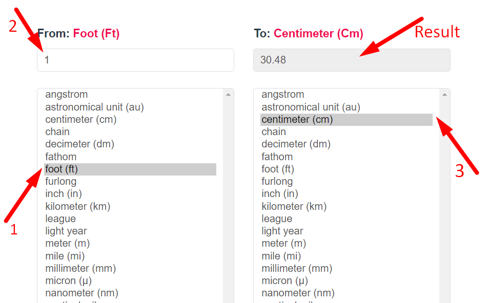 Length Converter Step 2