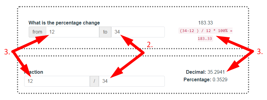 Percentage Calculator Step 4