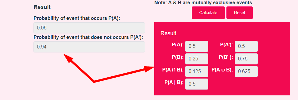 Probability Calculator Step 3