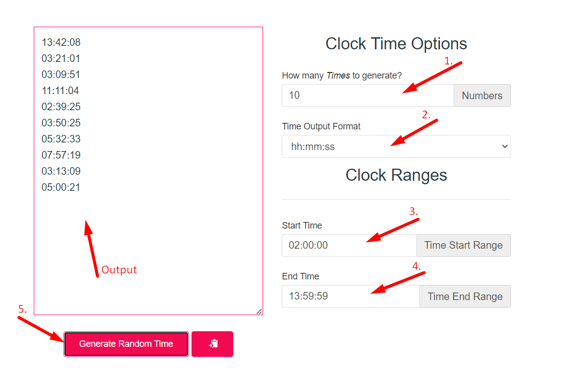 Random Time Generator Step 2