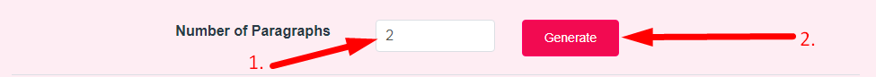 Random Paragraph Generator Step 2
