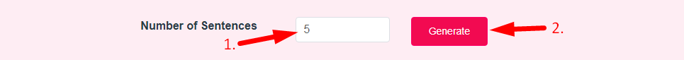 Random Sentence Generator Step 2