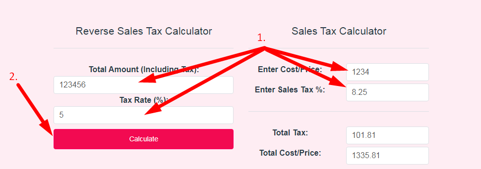 Reverse Sales Tax Calculatorhttps://www.yttag.com/screenshot/reverse-sales-tax-calculator-2.png Step 2