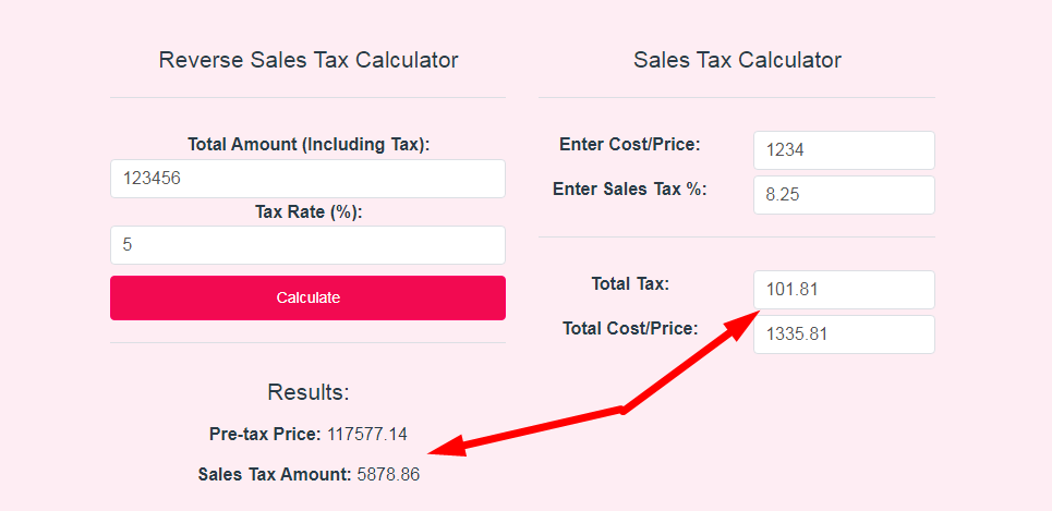 Reverse Sales Tax Calculatorhttps://www.yttag.com/screenshot/reverse-sales-tax-calculator-2.png Step 3