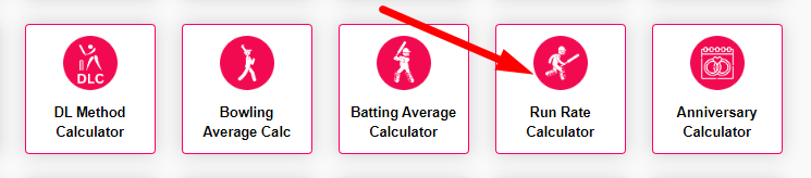 Run Rate Calculator Step 1