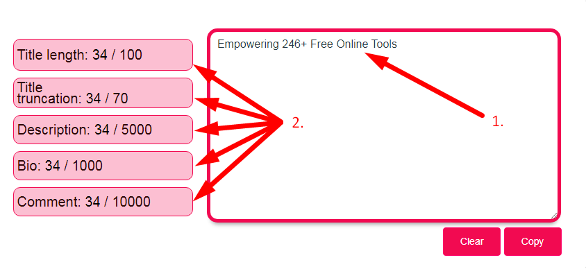 Youtube Title Length Checker Step 2